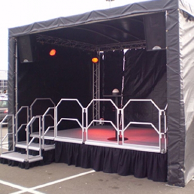 small stage